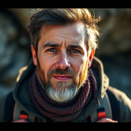 Portrait of Mateo Garcia, co-founder and adventure photographer.