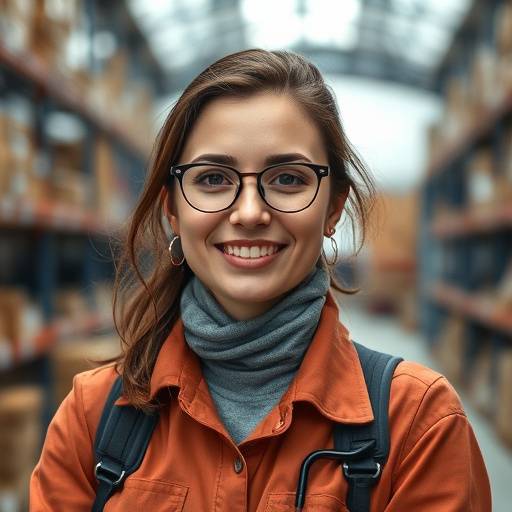 Portrait of Sofia Rossi, logistics coordinator and guide.